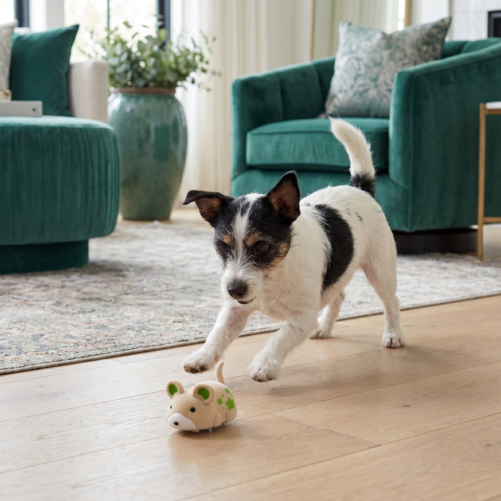 Active Hamster Indoor Dog Toy – Khaki