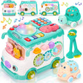 Activity Bus Toy Set 6-in-1 Musical Learning for Toddlers