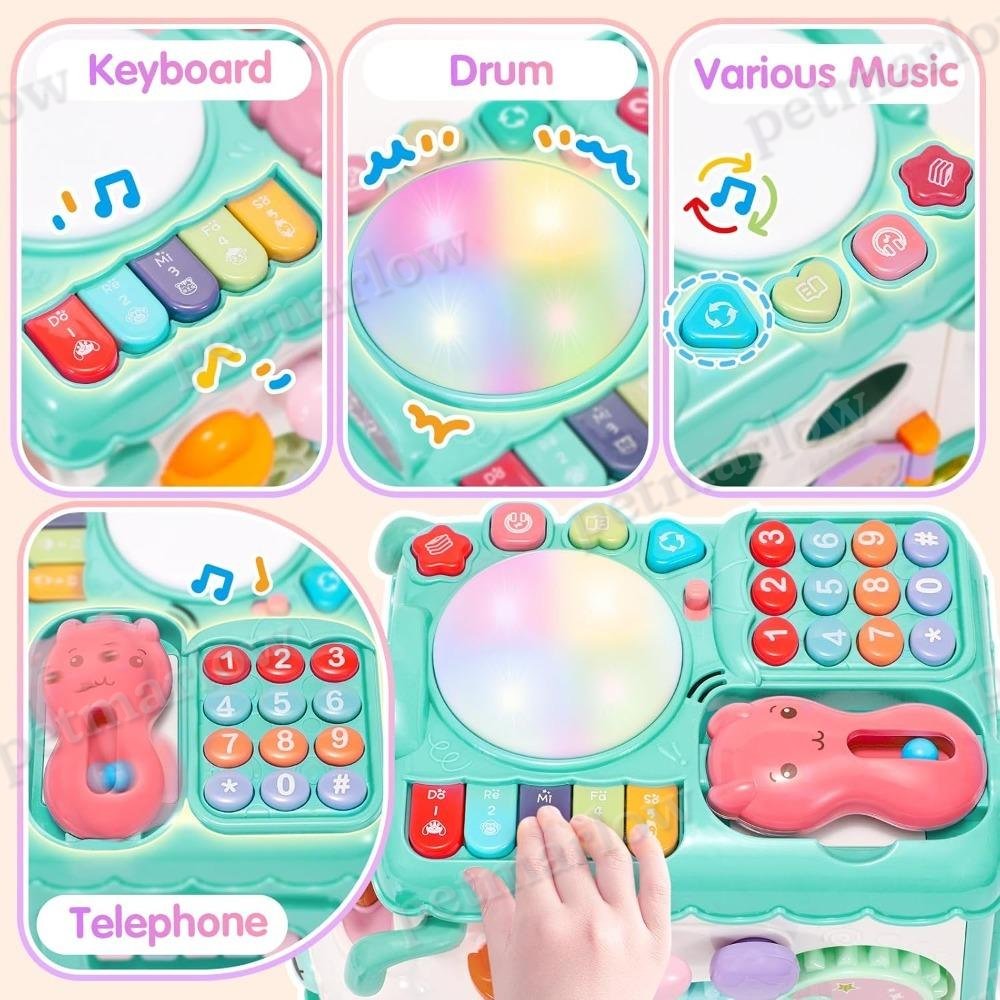 Activity Bus Toy Set 6-in-1 Musical Learning for Toddlers – view 3