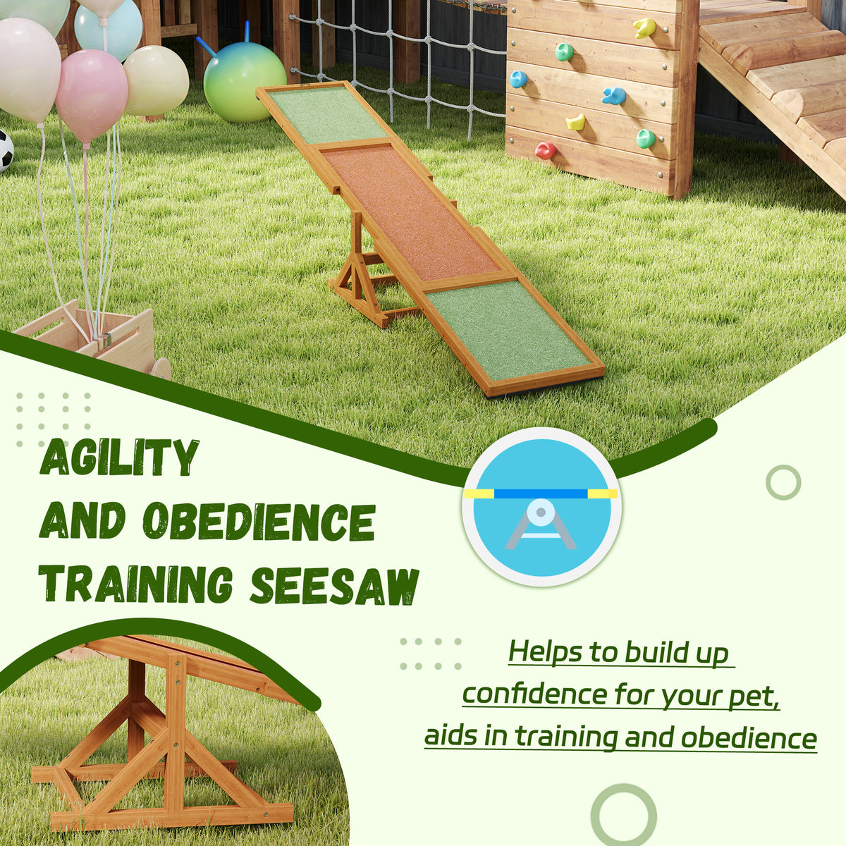 Dog Agility Seesaw for Training and Exercise – view 8