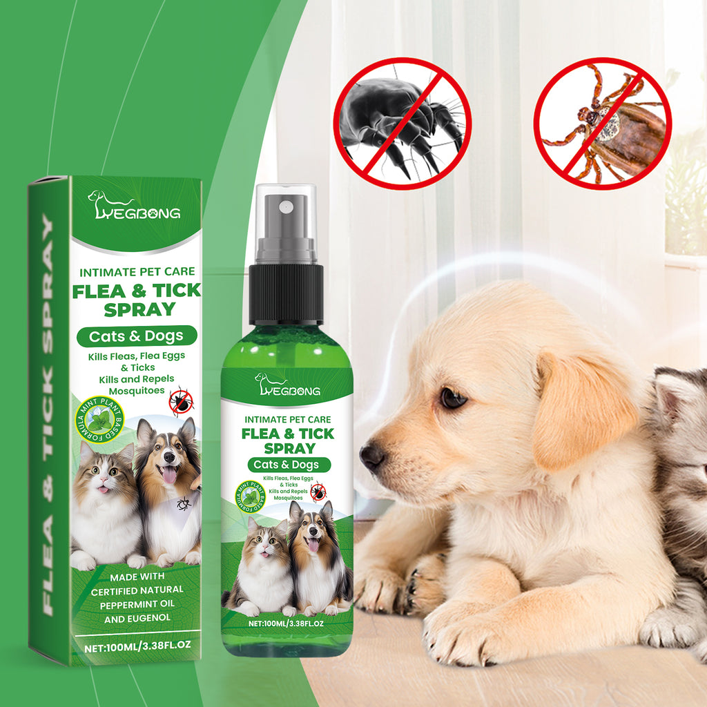 Natural Flea & Tick Spray for Dogs and Cats 100ml – view 8