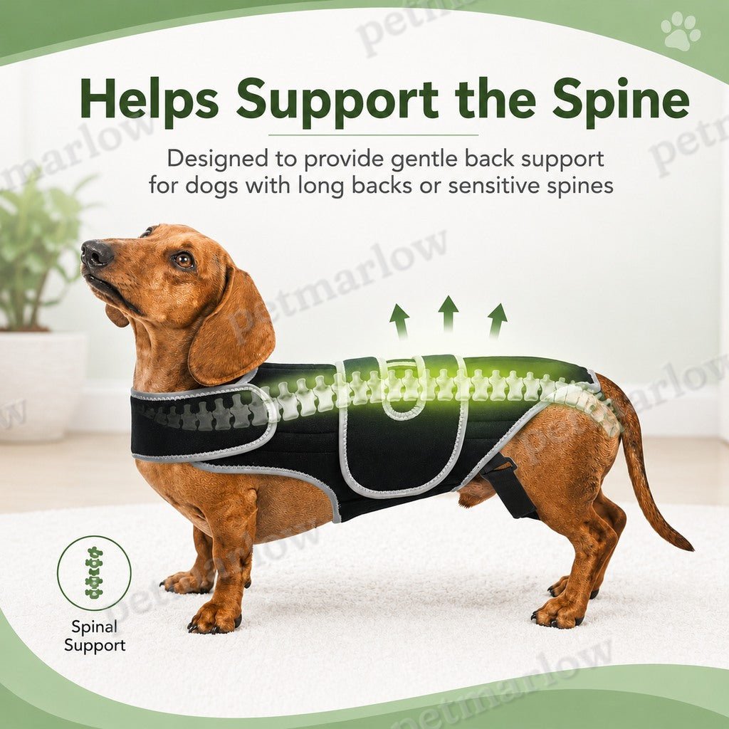 Adjustable Breathable Back Support Vest (Long-Backed Breeds) – view 4