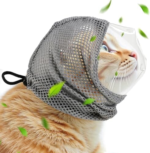 Adjustable Cat Muzzle for Grooming and Biting Prevention