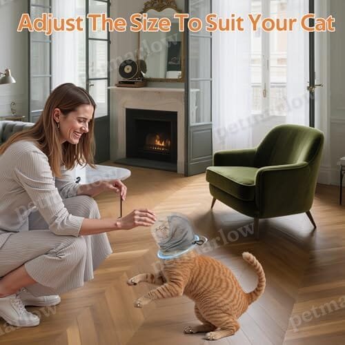Adjustable Cat Muzzle for Grooming and Biting Prevention – view 2