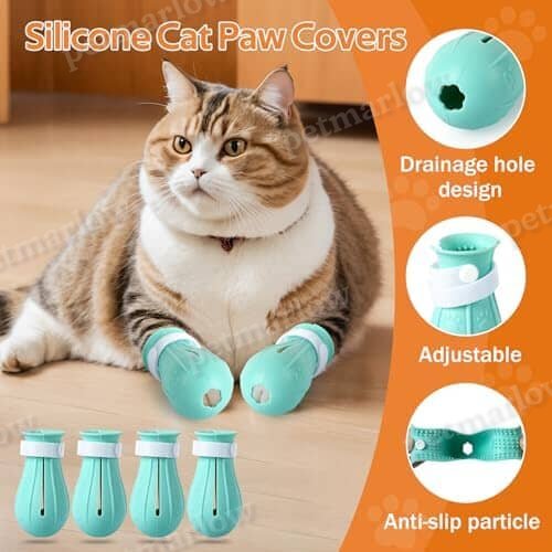 Adjustable Cat Muzzle for Grooming and Biting Prevention – view 6