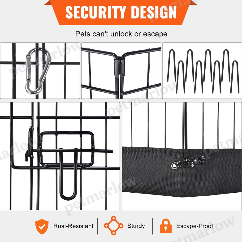 Adjustable Dog Playpen for Secure Pet Space – view 3