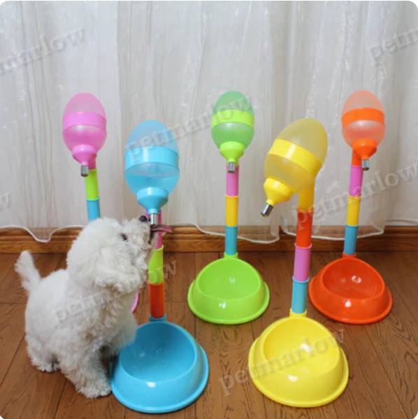 Adjustable Height Water Dispenser with Pet Bowl – view 6