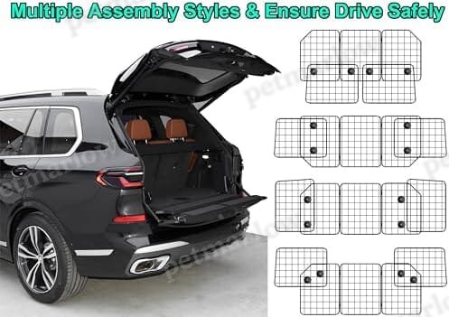 Adjustable Pet Divider Cargo Area Universal Fit – view 6