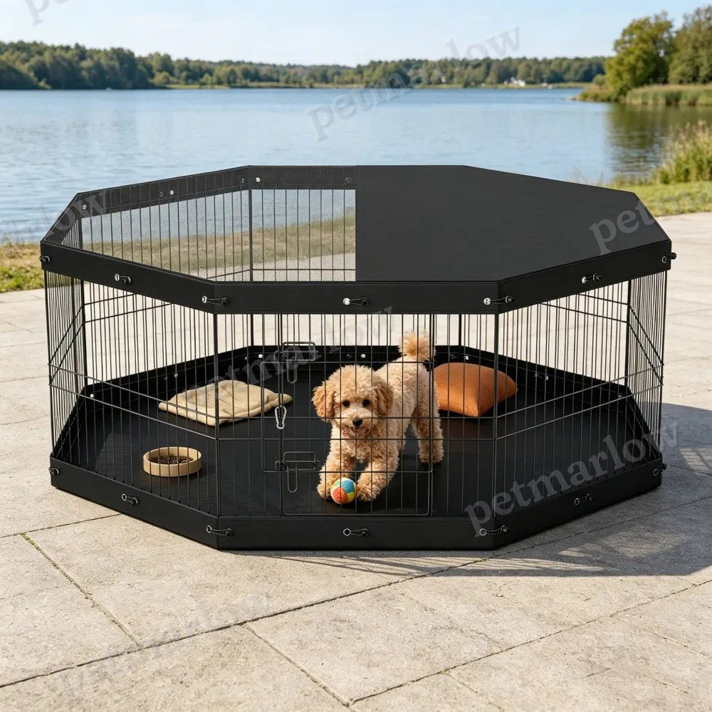 Adjustable Pet Playpen for Dogs and Cats – view 3