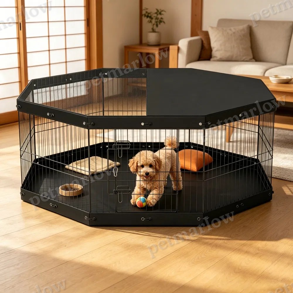 Adjustable Pet Playpen for Dogs and Cats – view 4
