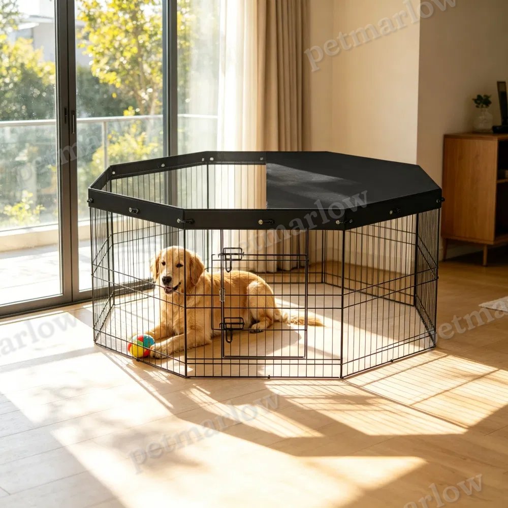 Adjustable Pet Playpen for Outdoor Training – view 5