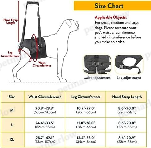 Adjustable Sling Support for Large Dogs Hind Legs, Mobility Aid for Elderly Dogs – view 5