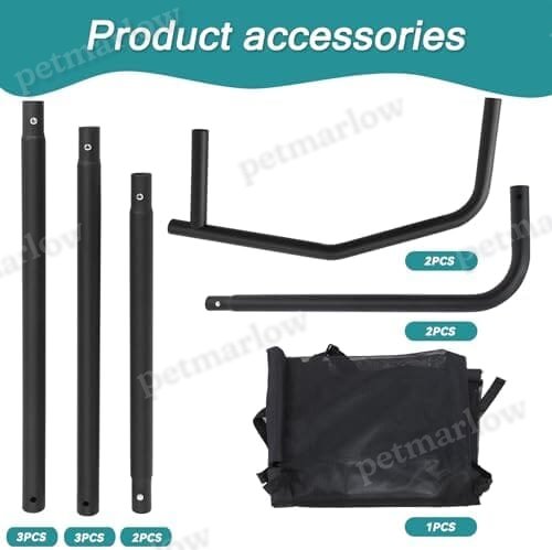 Adventure Car Front Seat Barrier, Adjustable Seat Divider for Dogs – view 4