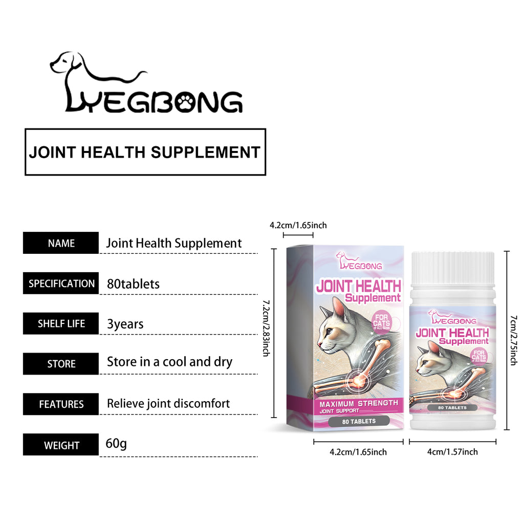 Cat Joint Health Support Tablets for All Breeds – view 9
