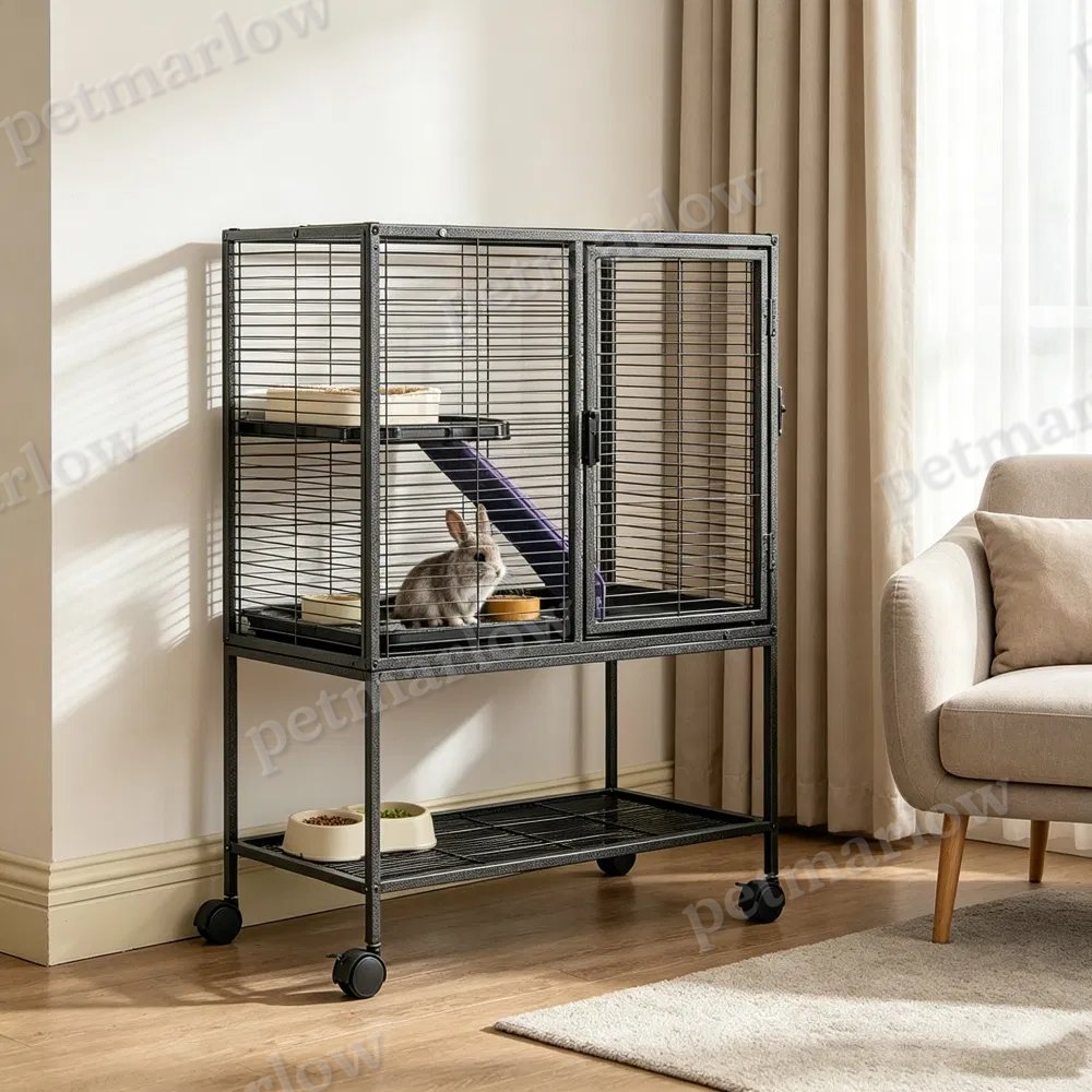 Animal Cage with Non-Slip and Easy to Clean for Outdoor – view 3