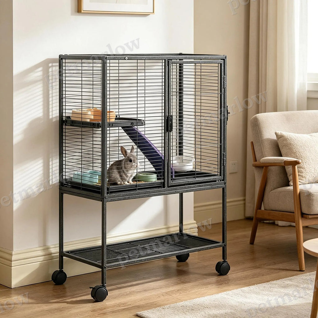 Animal Cage with Non-Slip and Easy to Clean for Outdoor – view 5