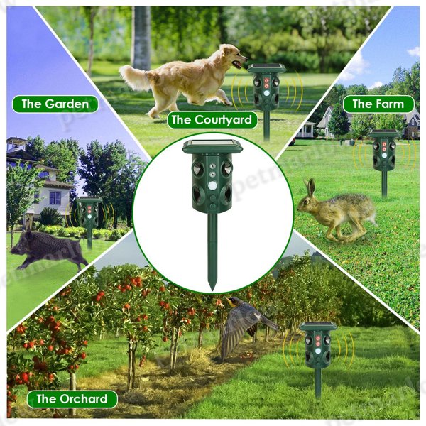 Animal Repeller with 5 Modes – view 4