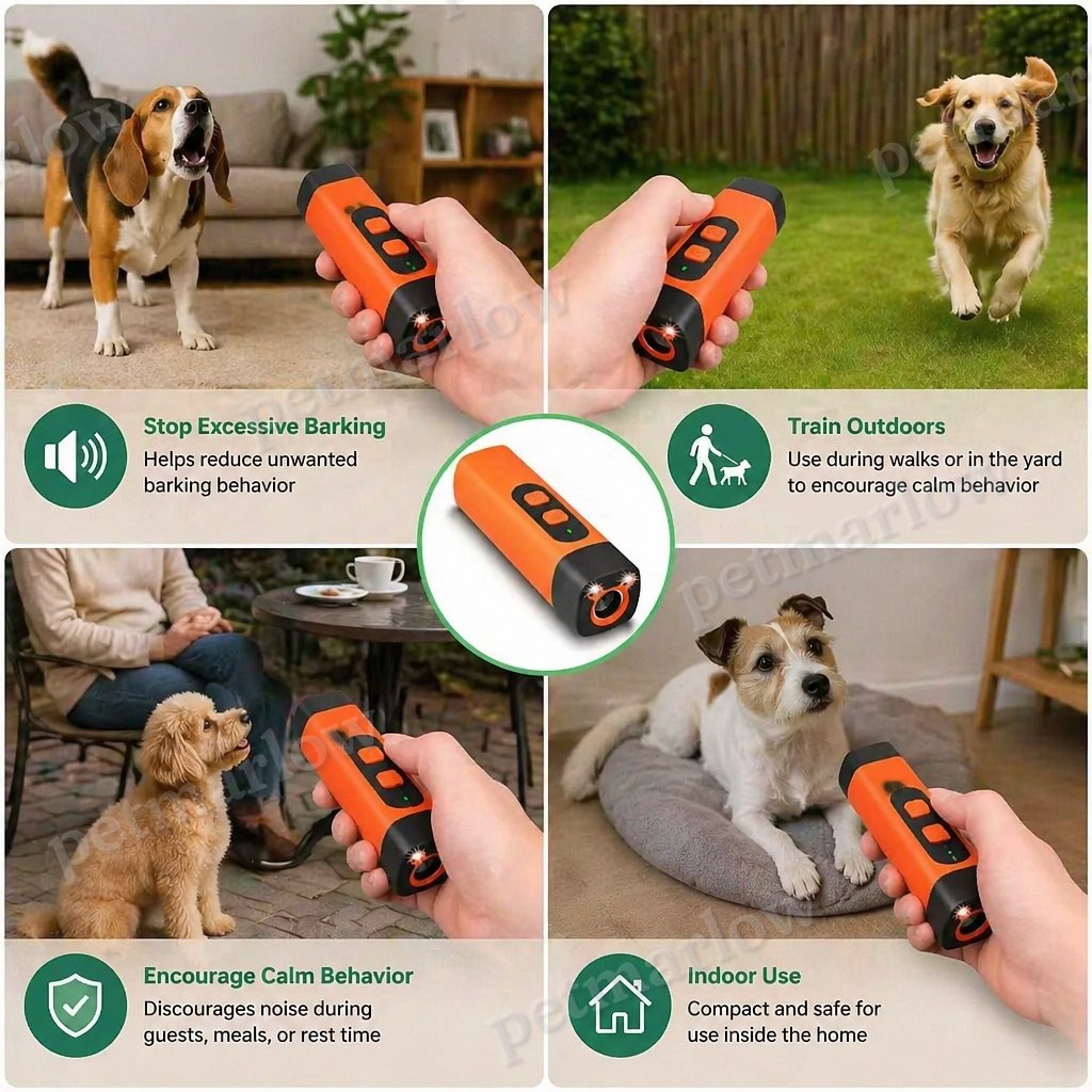 Anti-Barking – Dog-Friendly Ultrasonic Anti-Barking Device – view 4
