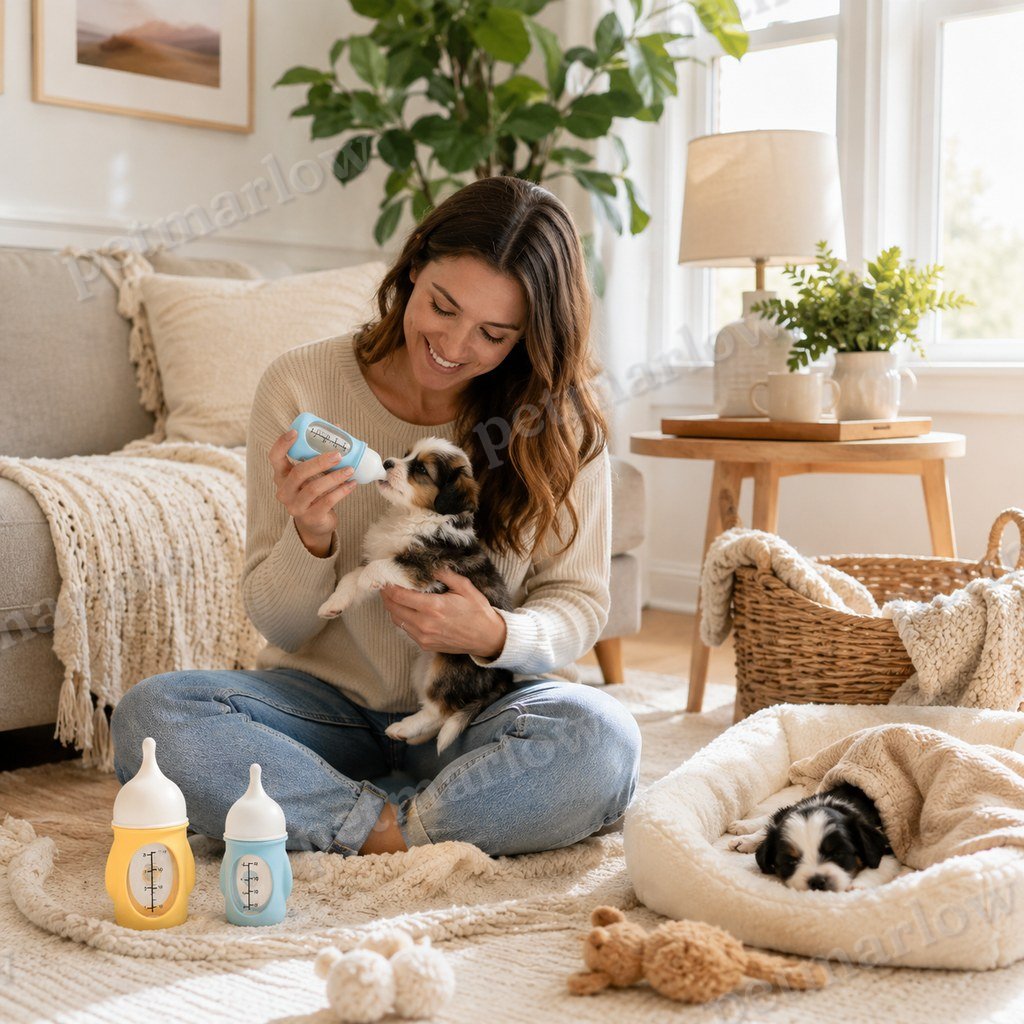 Anti-Choke Soft Silicone Nursing Bottle (For Newborn Puppies & Kittens) – view 6