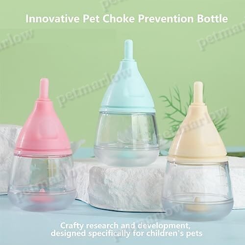 Anti-Choking Puppy Feeder Design with 3pcs Replaceable and Reusable Silicone Nipples – view 5
