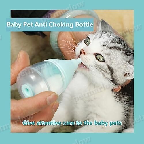 Anti-Choking Puppy Feeder Design with 3pcs Replaceable and Reusable Silicone Nipples – view 6
