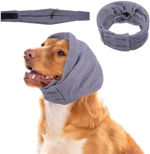 Anxiety Relief Adjustable Pet Ear Muffs for Noise Protection