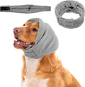 Anxiety Relief Adjustable Pet Ear Muffs for Noise Protection – Gray