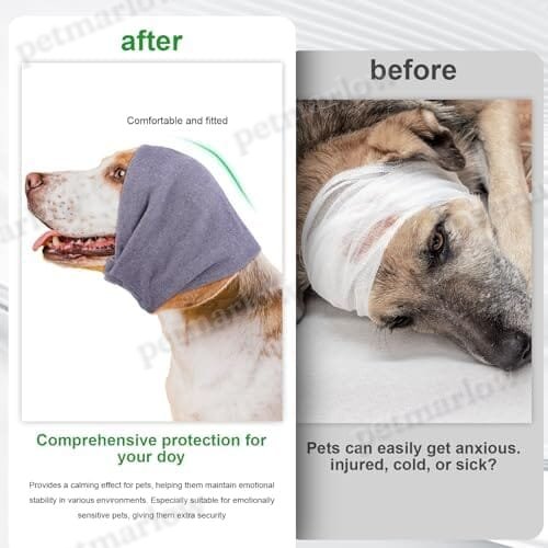 Anxiety Relief Adjustable Pet Ear Muffs for Noise Protection – view 4