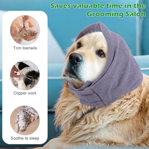 Anxiety Relief Adjustable Pet Ear Muffs for Noise Protection – view 9