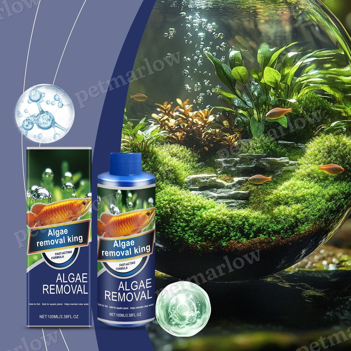Aquarium Water Conditioner for Freshwater Care, 100 ml – view 2