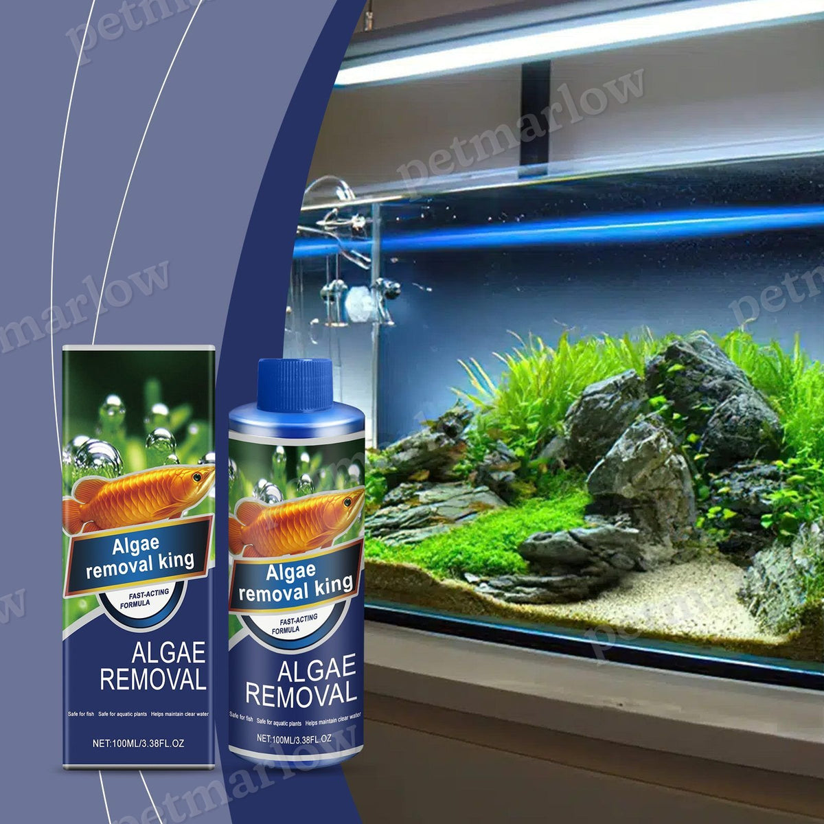 Aquarium Water Conditioner for Freshwater Care, 100 ml – view 4