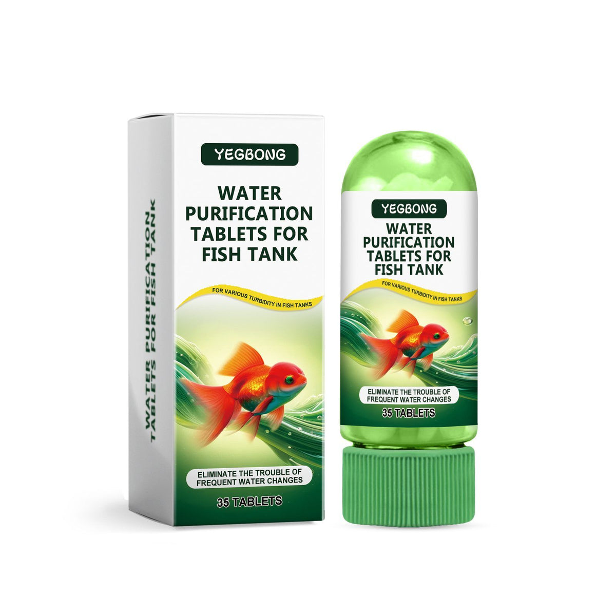 Aquarium Water Treatment Tablets for Freshwater Care