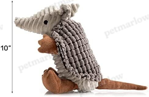 Armadillo Pet Stuffed Dog Toy – view 6
