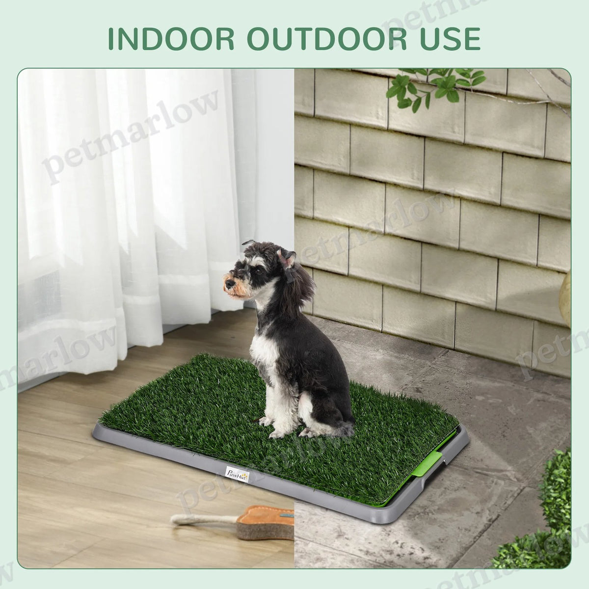 Artificial Grass Pee Pad for Dogs - Indoor/Outdoor Use – view 4