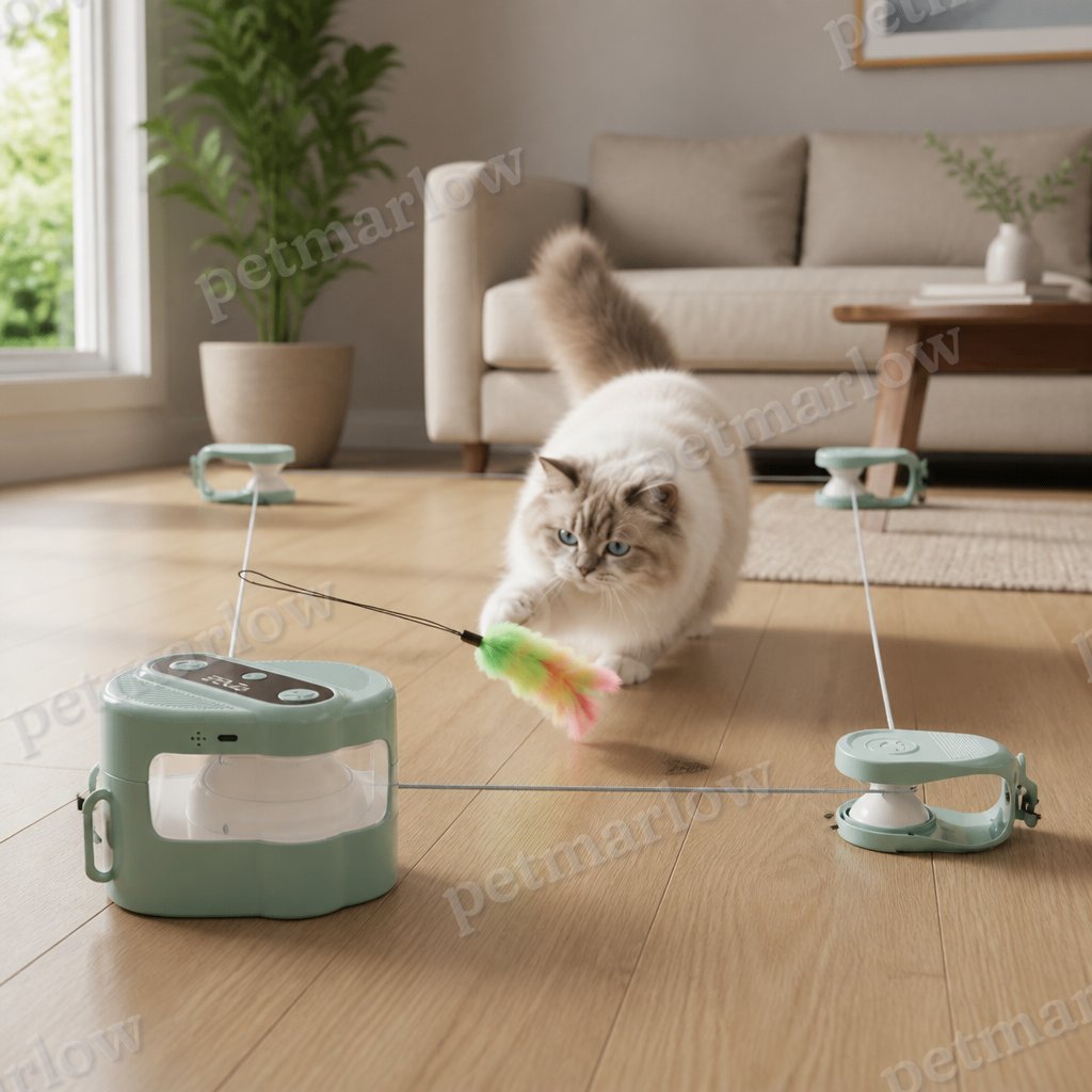 Automatic Cat Chasing Track Toy – view 4