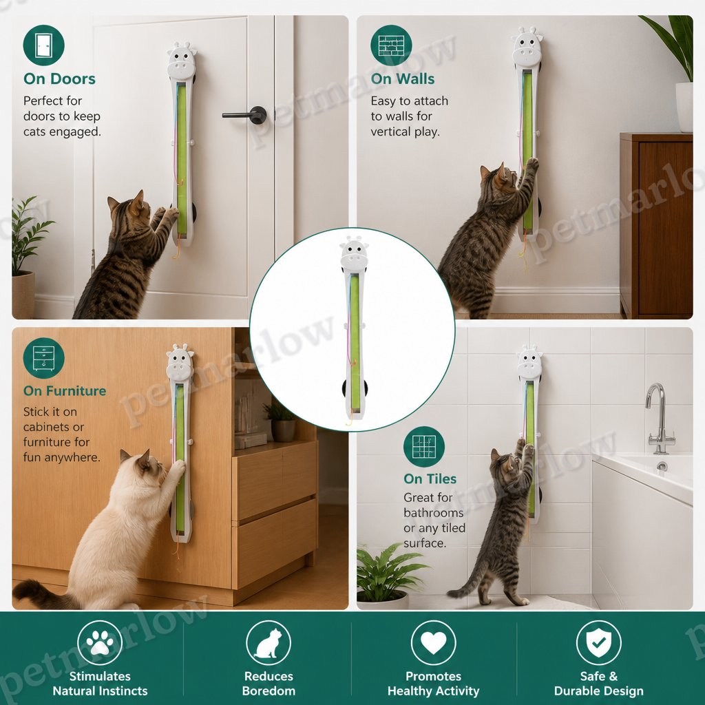 Automatic Cat Teaser Toy for Interactive & Independent Play – view 4