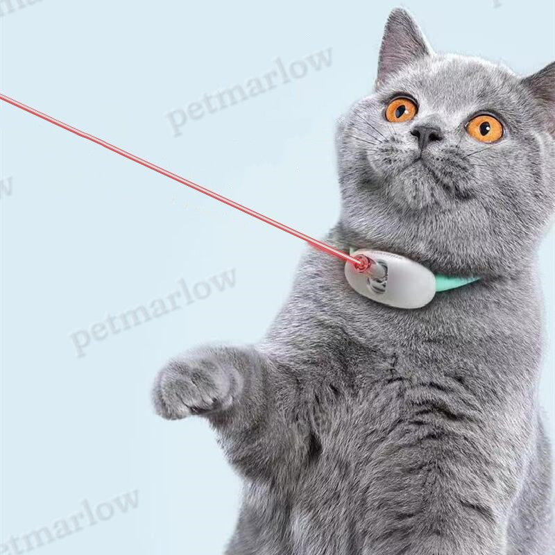 Automatic Cat Toy Smart Laser Collar USB Charging Interactive Training Toy – view 4
