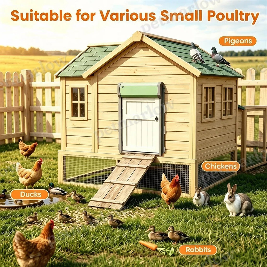 Automatic Chicken Coop Door with Solar Power and Remote Control – view 6