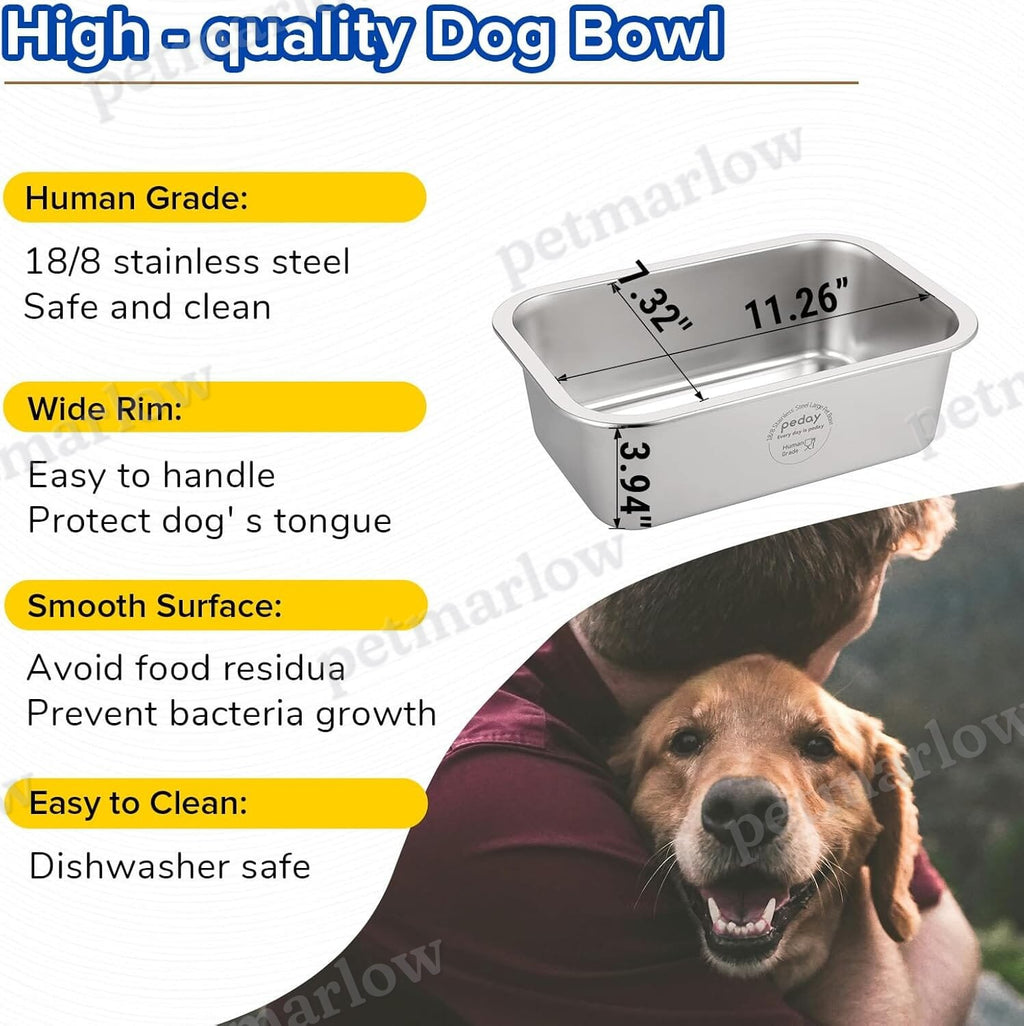 Automatic Dog Waterer for Large & X-Large Dogs, Human Grade 18/8 Stainless Steel, Water Bottle Not Included – view 6