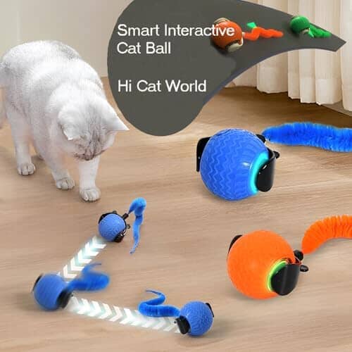 Automatic Interactive Cat Toys for Indoor Cats with 2 Speeds – view 7