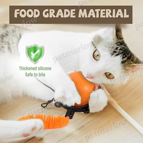 Automatic Interactive Cat Toys for Indoor Cats with 2 Speeds – view 2