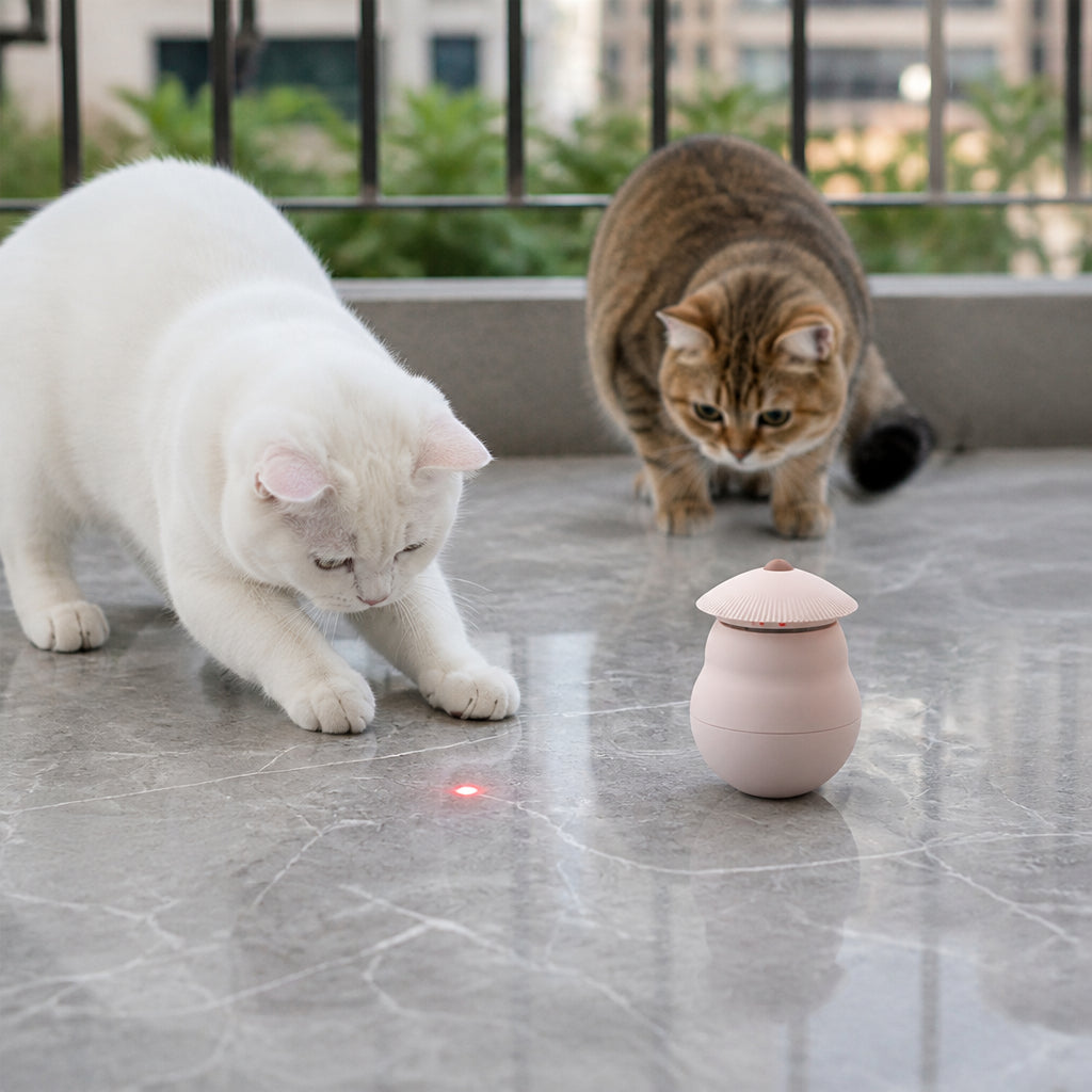Automatic Motion-Activated Cat Laser Toy