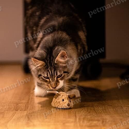 Automatic Moving Kitten Toys Electric Mice Toy Self Play Exercise – view 3