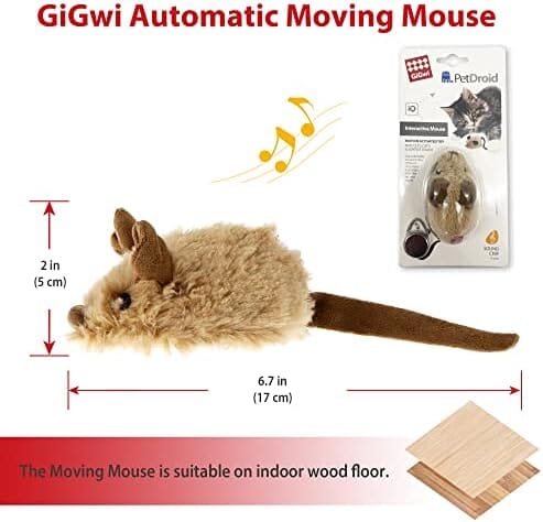 Automatic Moving Kitten Toys Electric Mice Toy Self Play Exercise – view 7