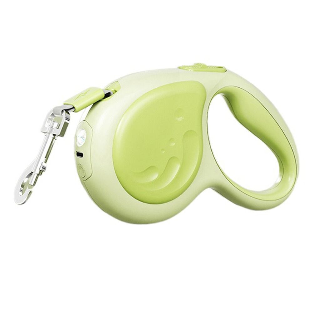 Automatic Retractable Pet Leash Explosion-proof Pet Leash – Green / With Lamp-3cm