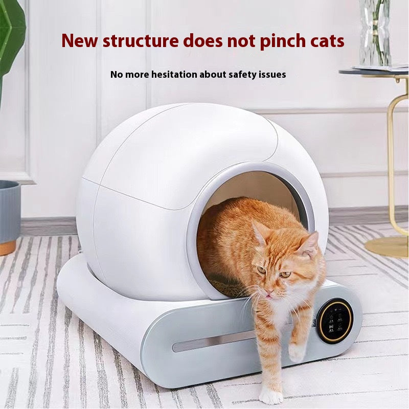 Automatic Smart Cat Litter Box Electric Self Cleaning Waste Pooper Scooper