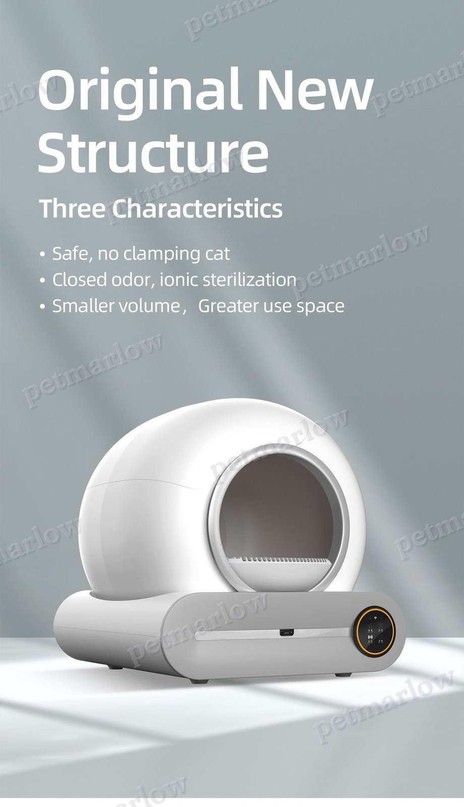 Automatic Smart Cat Litter Box Electric Self Cleaning Waste Pooper Scooper – view 6