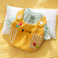 Autumn And Winter Dog Small Animal Two-legged Overalls Suit – Lok Yellow Chick / XS