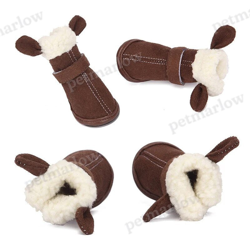 Autumn/Winter Pet Snow Boots Waterproof Snow Boots – view 3