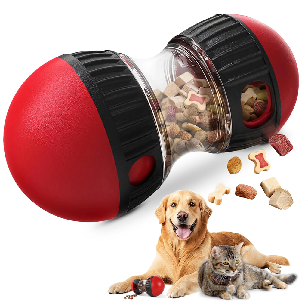 Treat-Dispensing Dog Puzzle Ball